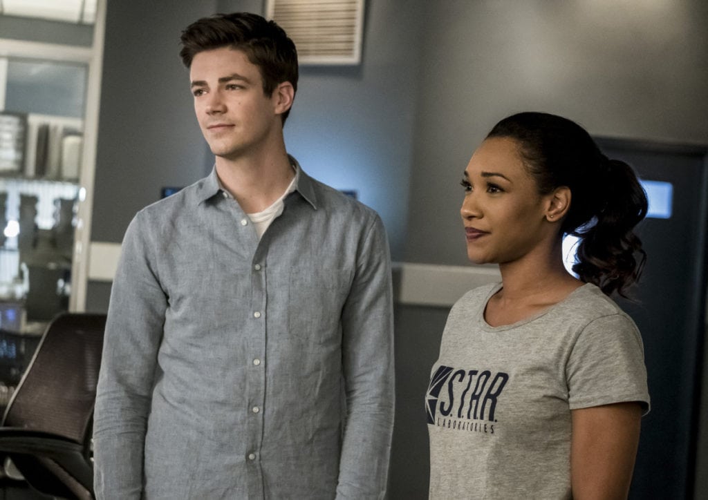 Grant Gustin și Candice Patton