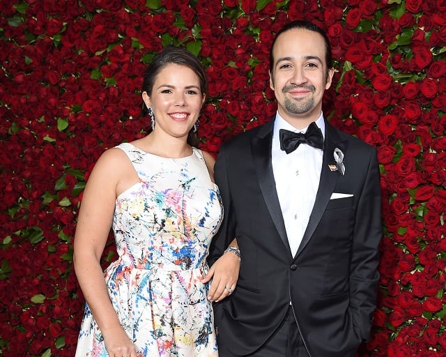 Lin-Manuel Miranda és felesége