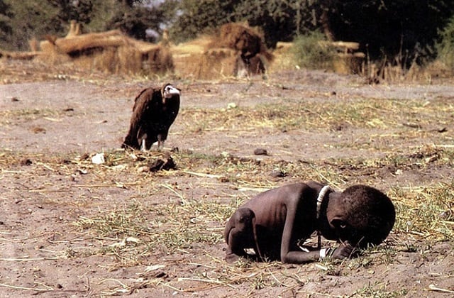 Kevin Carter photo fille soudanaise