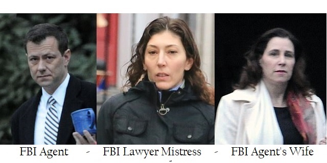 Melissa Hodgman, Peter Strzok e Lisa Page