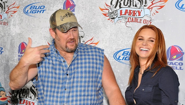 Larry the Cable Guy und seine Frau Cara Whitney