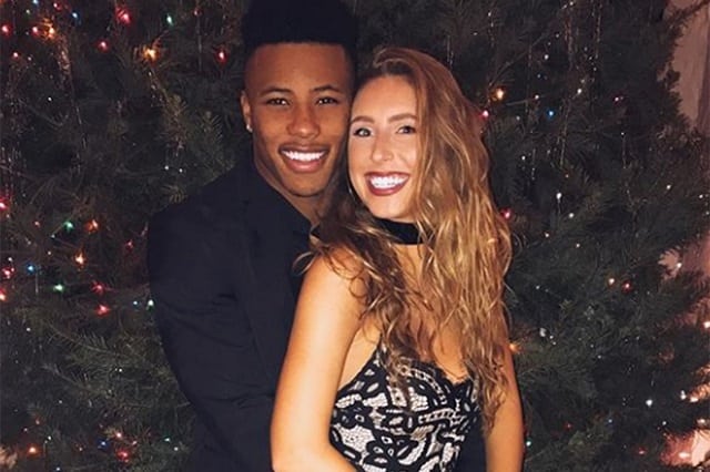 Saquon Barkley i Anna Congdon