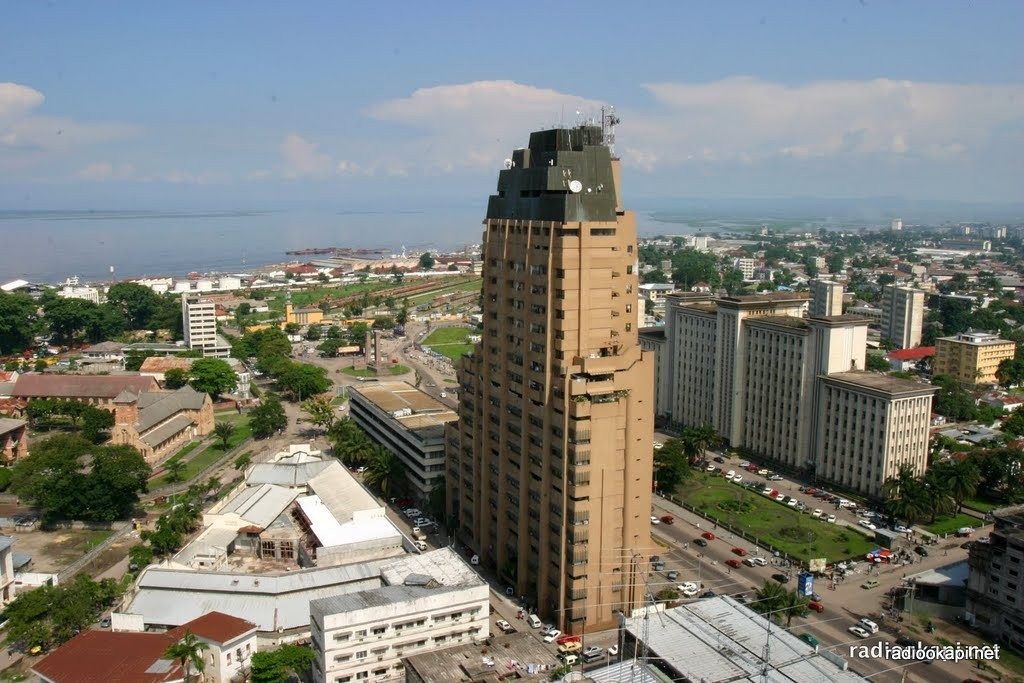 Vue de Sozacom, Kinszasa, 2004.