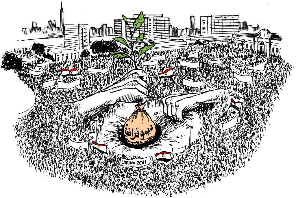 11. februāris_VICTORY_Planting_Democracy_in_Tahrir_Square_2