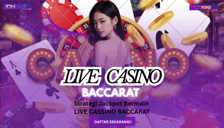 🎮Strategi Jackpot Bermain LIVE CASSINO BACCARAT 2025 ⬇️⬇️⬇️