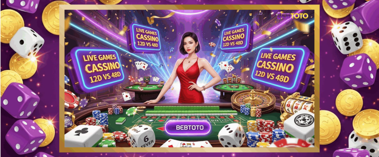 SENSASI MENANG DI BEBTOTO: LIVE CASINO GAMES 12D VS 48D.